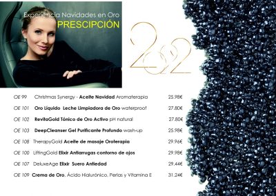 PRESCRIPCION OLIGO ELIXIR Oligo-Elixir TherapyGold Aceite Seco de masaje Oroterapia (ref. OE112)