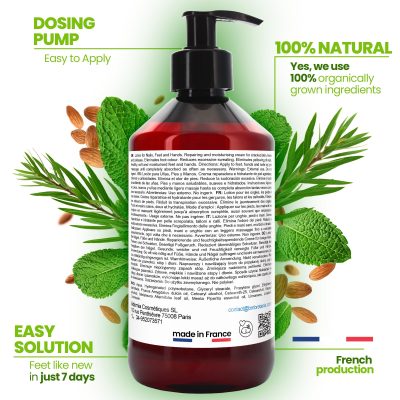 Crema Anti Hongos Uñas Crema de Pies Hidratante Anti Olor Pies con Aceite de Árbol de Té Potente Anti fungal Crema Anti Hongos Uñas Crema de Pies Hidratante Anti Olor Pies con Aceite de Árbol de Té Potente Anti fungal