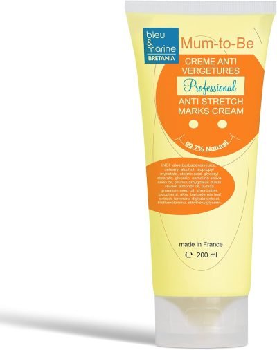 Crema Anti Estrias Crema Anti-Estrías Embarazo con Aloe Vera & Almendras