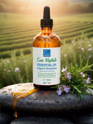 Cure Végétale Aceite Esencial Romero 15ml Antibacteriano Antiséptico Astringente Cuidado del Cabello (ref.706) Cure Végétale Aceite Esencial Romero 15ml Antibacteriano Antiséptico Astringente Cuidado del Cabello (ref.706)