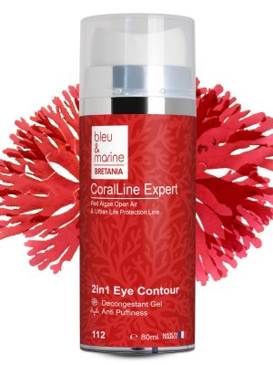 Gel-2en1-80ml-Contorno-de-ojos-antibolsas-algas-silicio-CoralLine-112 gel contorno de ojos anti bolsas algas rojas
