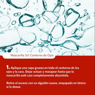 CoralLine Expert Mascarilla Anti Fatiga de Algas Rojas 3en1: Reafirmante, Descongestionante y Reparadora   (Ref. 106)