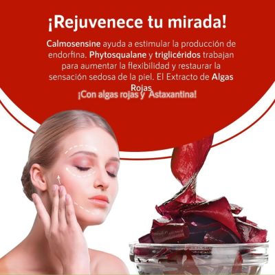 CoralLine Expert Mascarilla Anti Fatiga de Algas Rojas 3en1: Reafirmante, Descongestionante y Reparadora   (Ref. 106)