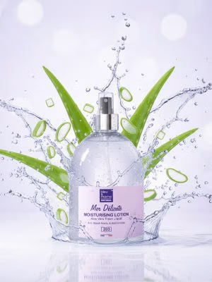 Mer Délicate Aloe Vera Spray Locion Hidratante Antiestrías Antiarrugas 500ml
