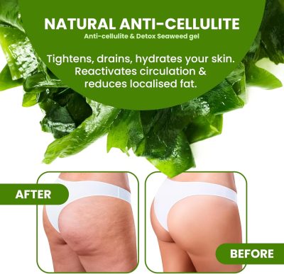 Start Silhouette Gel de Algas Envoltura sin ducha 1000 ml 5 kit anticelulitis sin ducha 10 sesiones