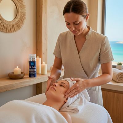 Tratamienot profesional cabina efecto lifting ionizable complejo vegetal exclusivo acción tensora colágeno marino ácido hialurónico