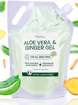 aloe vera jengibre Gel de Aloe Vera & Jengibre · Hidratante · Reafirmante · Refrescante
