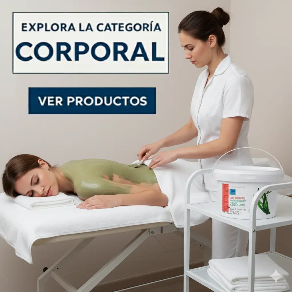 Cosm&eacute;tica corporal profesional natural Bleu & Marine Bretania con algas marinas para tratamientos en cabina