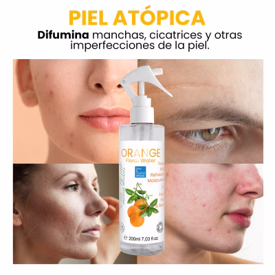 hidrolato de naranja para la cara y cabello hidrolato de naranja para la cara y cabello