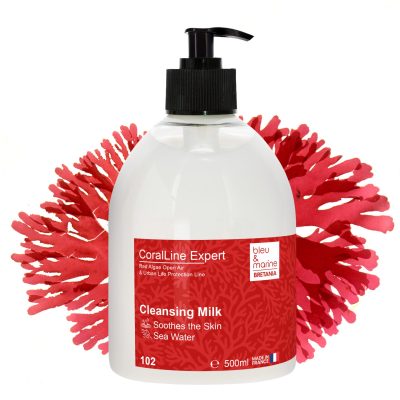 leche-limpiadora-500ml-desmaquillante-facial-natural-algas-CoralLine-102 CoralLine Expert ¡SUPER OFERTA! Kit Tratamiento de Cabina Antiarrugas y Antipolución con Algas Rojas y Astaxantina 20% Dto